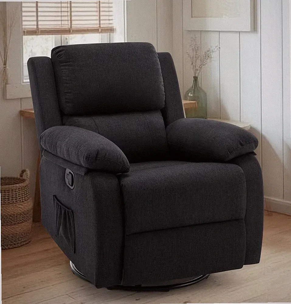 velvet recliners on clearance